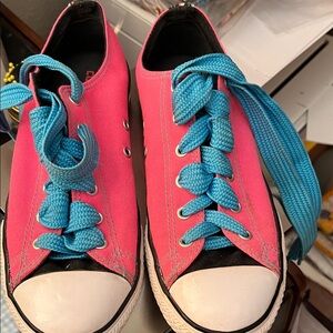 Converse Chucks All Star Blue Laces Size 8